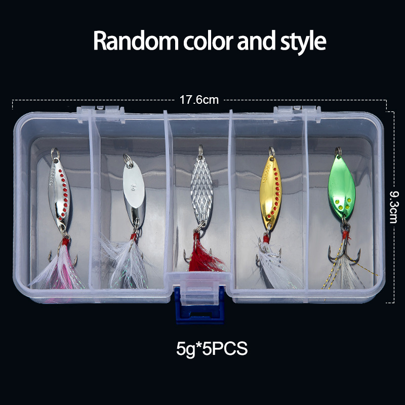 Fishing Lure Spinner - Metalllöffel Spinner Angelköder 5g 7g 10g