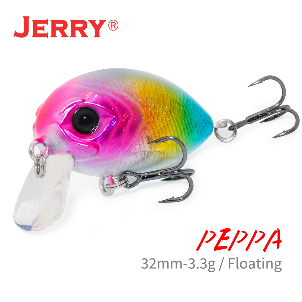 Fishing Lure Crankbait - Jerry Peppa Wobbler Köder schwimmende Seefischerei