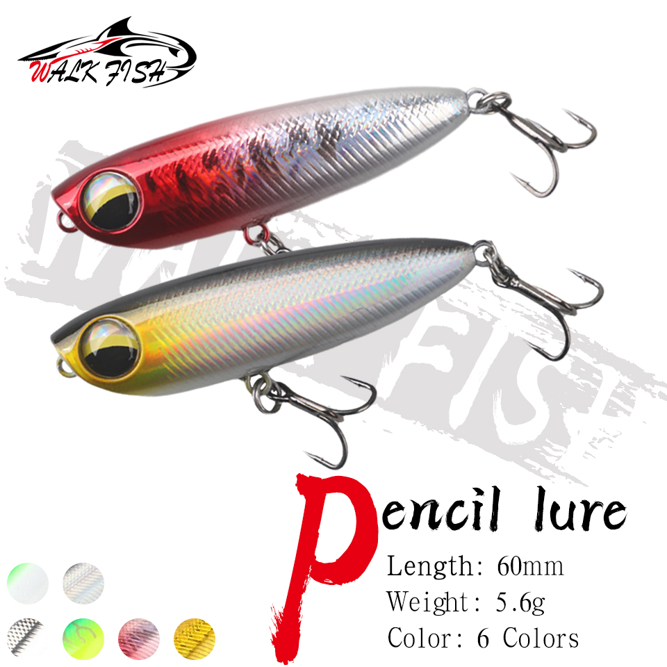 Fishing Lure Topwater - WALK FISH 1 Stück 6cm 5,6g