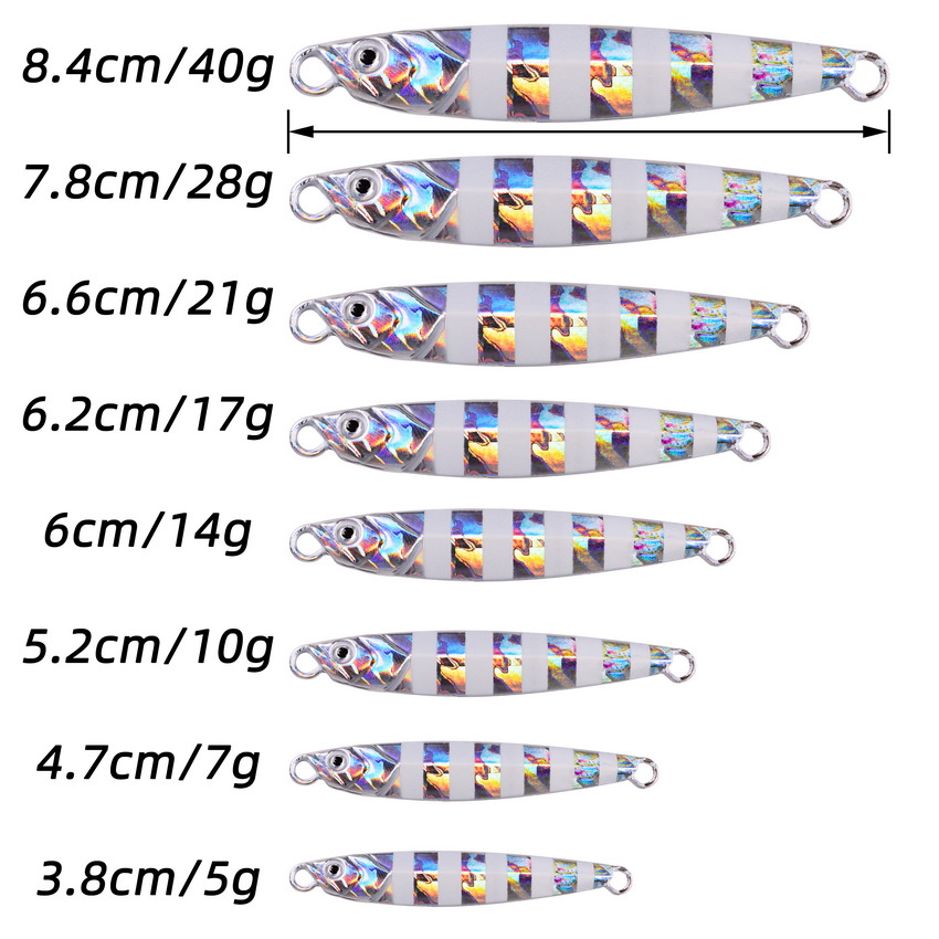 10 stücke Metall Jig 7g 10g 14 – Fishing Lure Spoon Bewertung und Preis