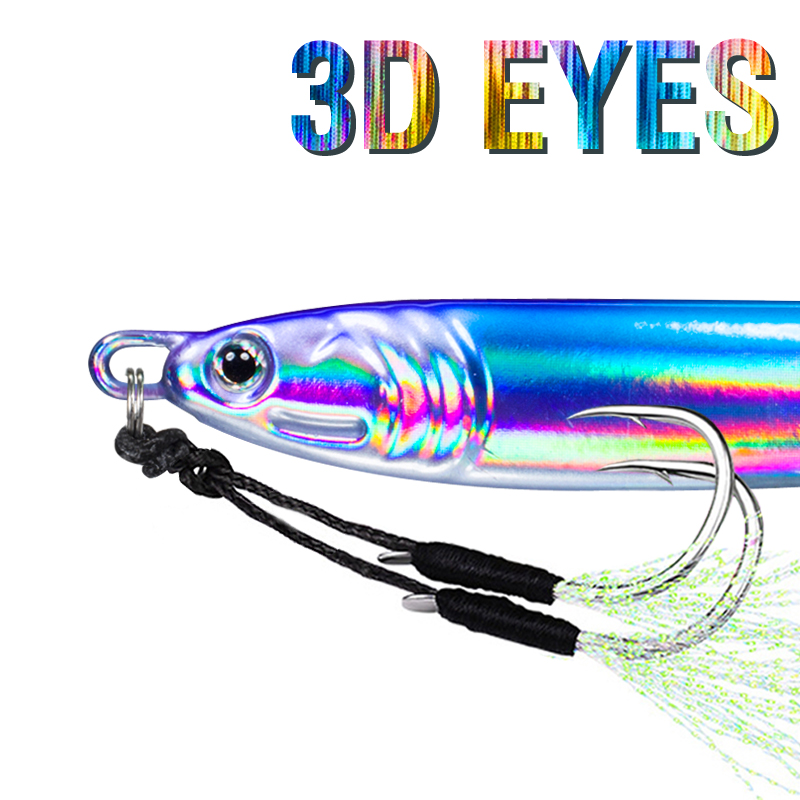 7Pcs 40g 60g 80g 100g Leuchten – Fishing Lure Spoon Bewertung und Preis