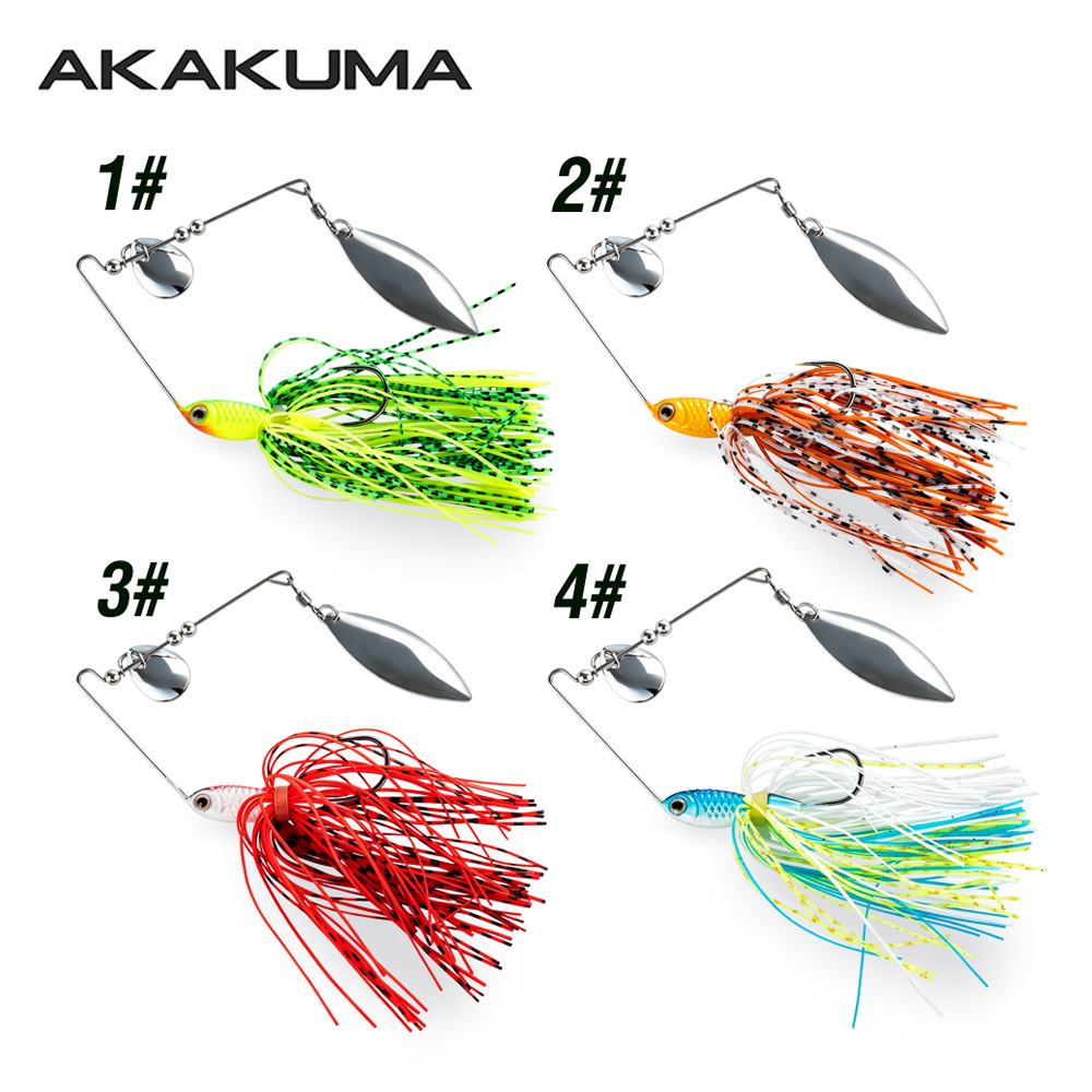 4 Stück 18g Spinnerbait Angelk – Fishing Lure Blade Bait Bewertung und Preis