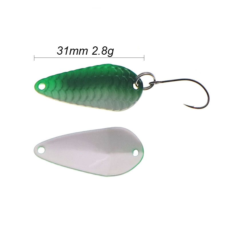 Angeln Trout Löffel Einzel Hak – Fishing Lure Spinner Bewertung und Preis