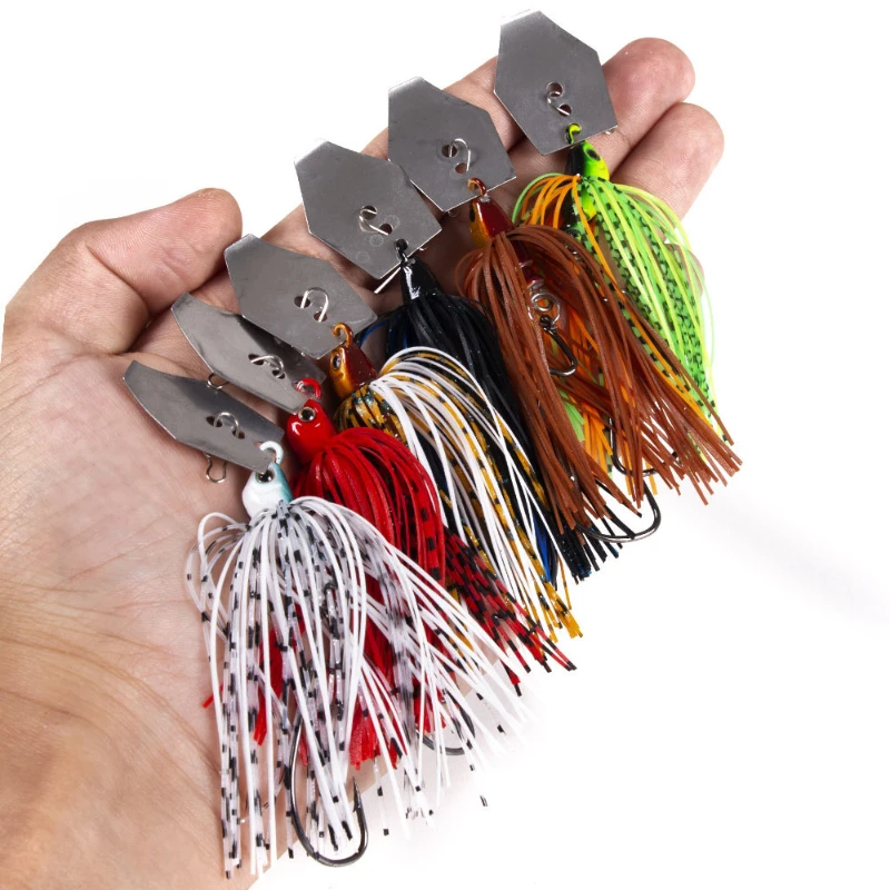6 Teile/satz Chatterbait Angel – Fishing Lure Buzzbait Bewertung und Preis