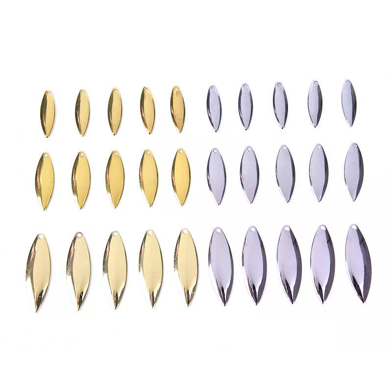 50 Stück Weiden-Spinnerblätter – Fishing Lure Blade Bait Bewertung und Preis