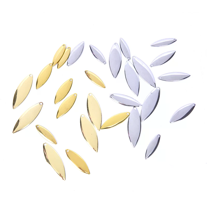 50 Stück Weiden-Spinnerblätter – Fishing Lure Blade Bait Bewertung und Preis