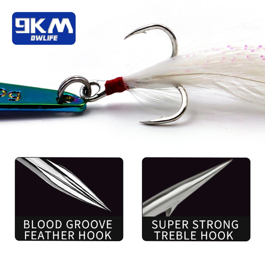 9KM 1PCS Metall Klinge Angeln  – Fishing Lure Blade Bait Bewertung und Preis