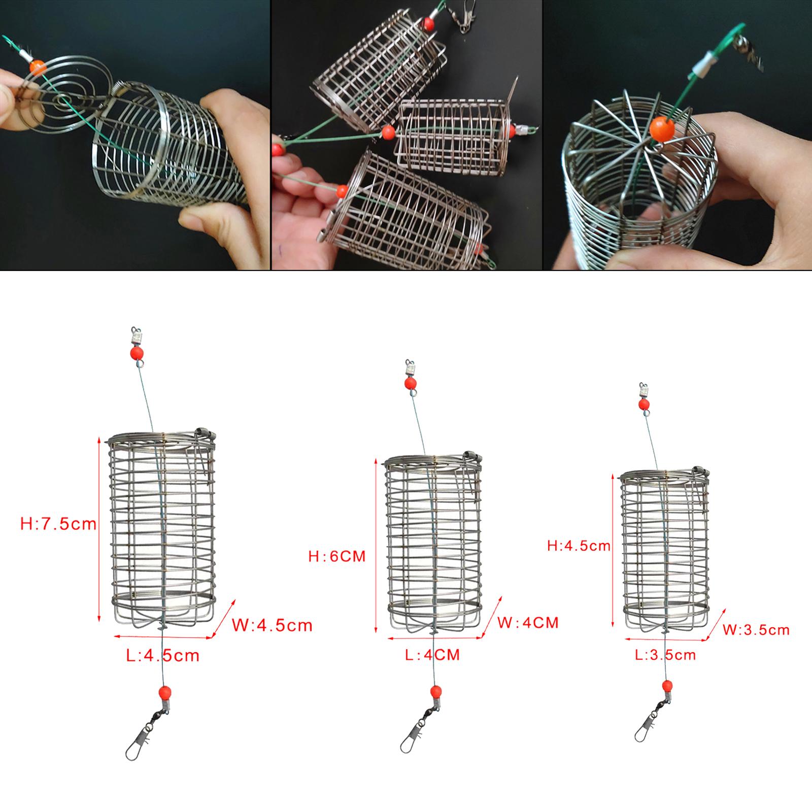 5x Solide Angeln Feeder Käfig  – Fishing Lure Box Bewertung und Preis
