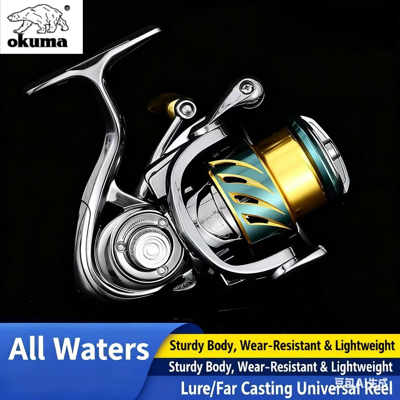 Okuma Angelrolle, Spinnrolle,  – Shimano Reel Stradic Bewertung und Preis
