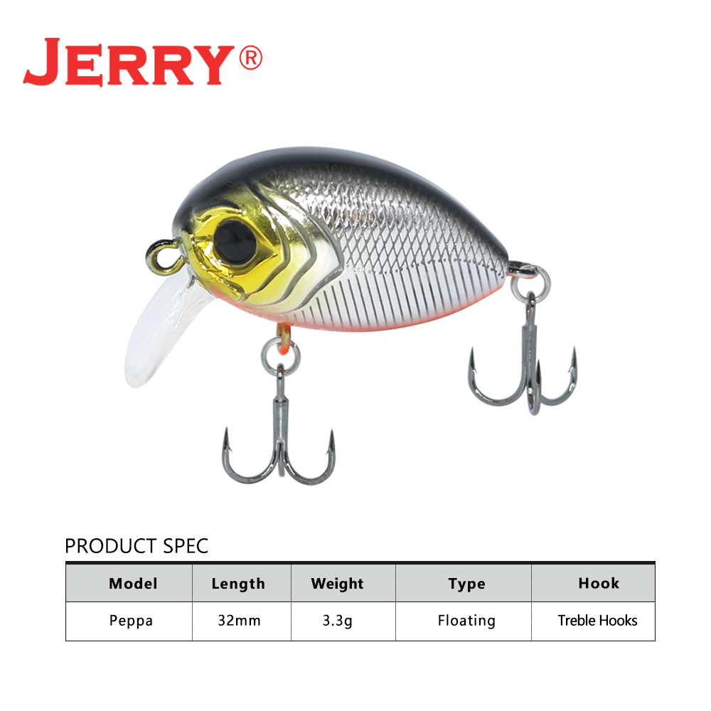 Jerry Peppa Wobbler Köder schw – Fishing Lure Crankbait Bewertung und Preis