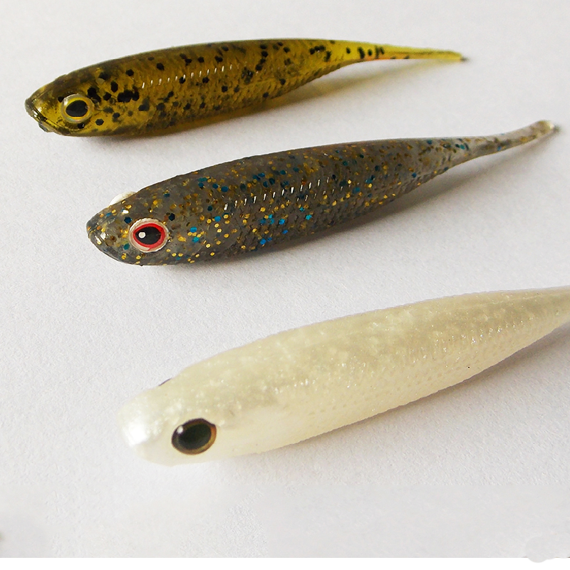 ESFISHING I Shiny Shad 10 Stüc – Fishing Lure Soft Plastic Bewertung und Preis