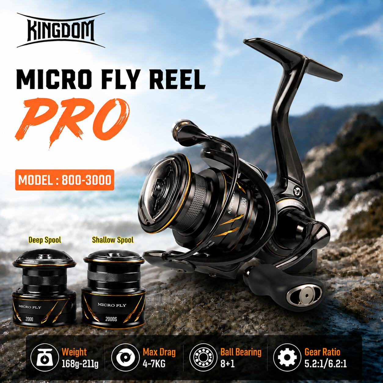 Kingdom Micro Fly Pro Angelrol – Daiwa Reel Bg Bewertung und Preis